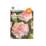 Garofano Chabaud White+Red Flower Seeds – قرنفل ابيض و احمر